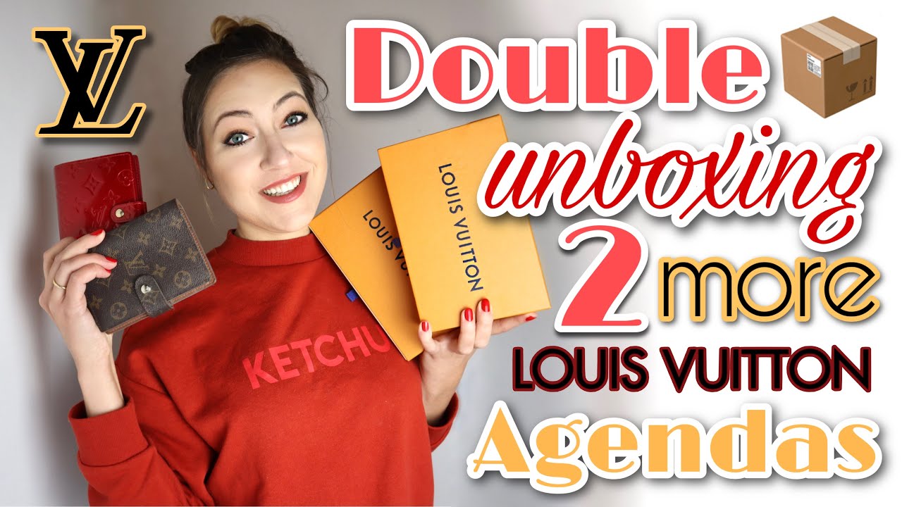 LV double UNBOXING - 2 more Agenda PMs for my Louis Vuitton collection