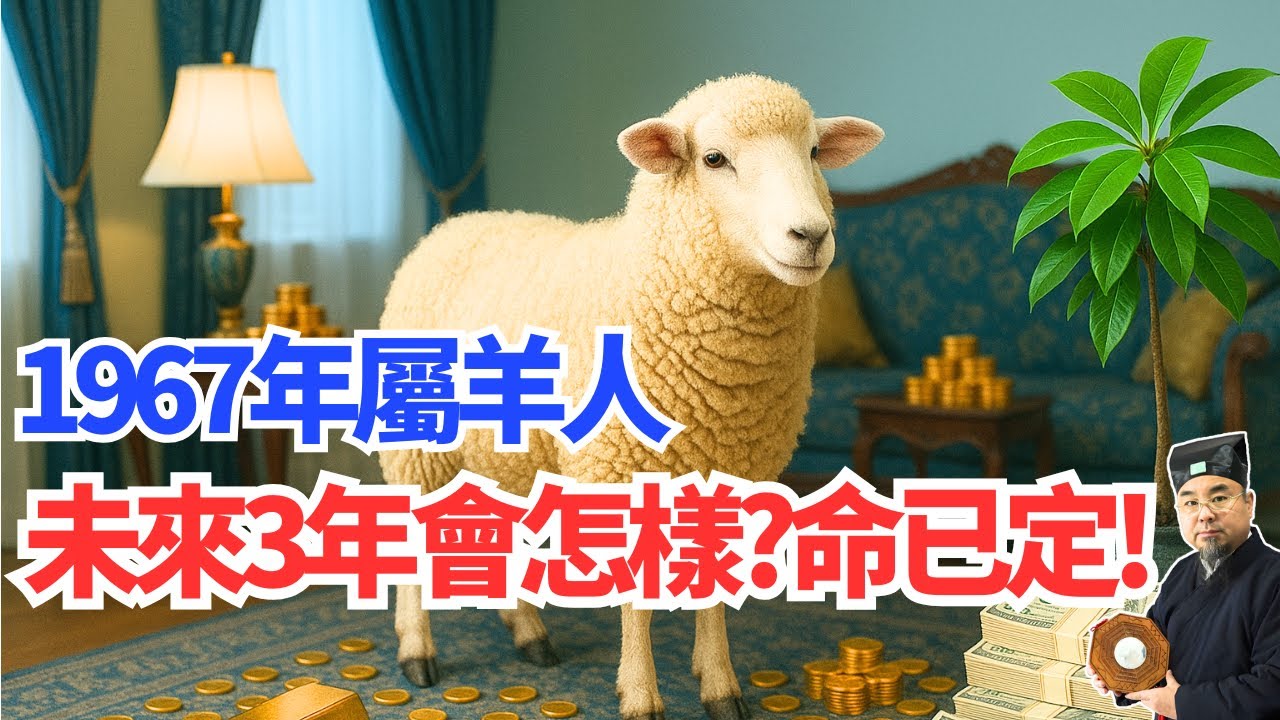 1967年屬羊人，接下來3年會怎樣？人算不如天算，命中早已註定！ #2025年生肖羊運勢 #2025年生肖羊運程 #2025年屬羊運勢 #2025年屬羊運程