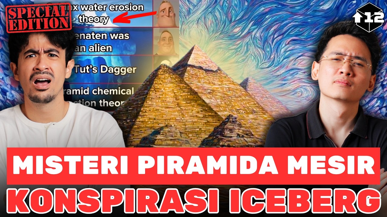 MISTERI PIRAMIDA MESIR KONSPIRASI ICEBERG