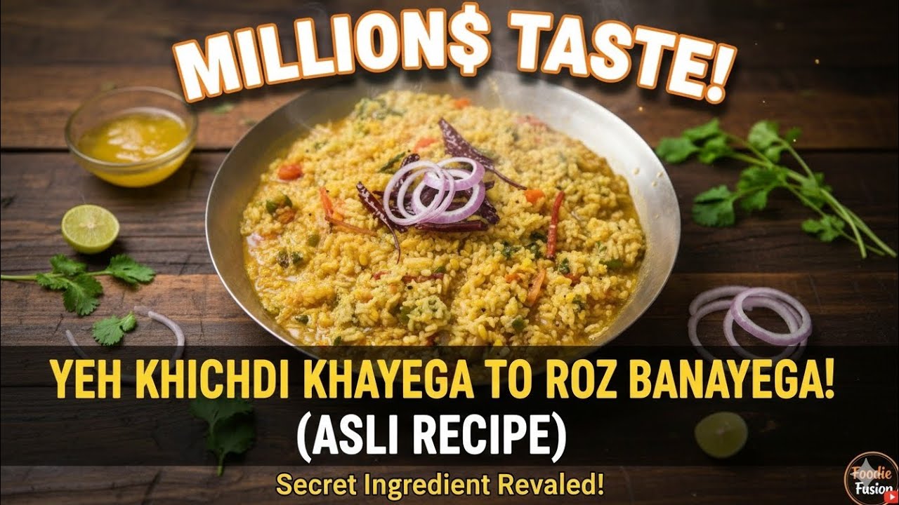 Perfect Vegetable Khichdi Recipe | Healthy Indian Comfort Food 🥣