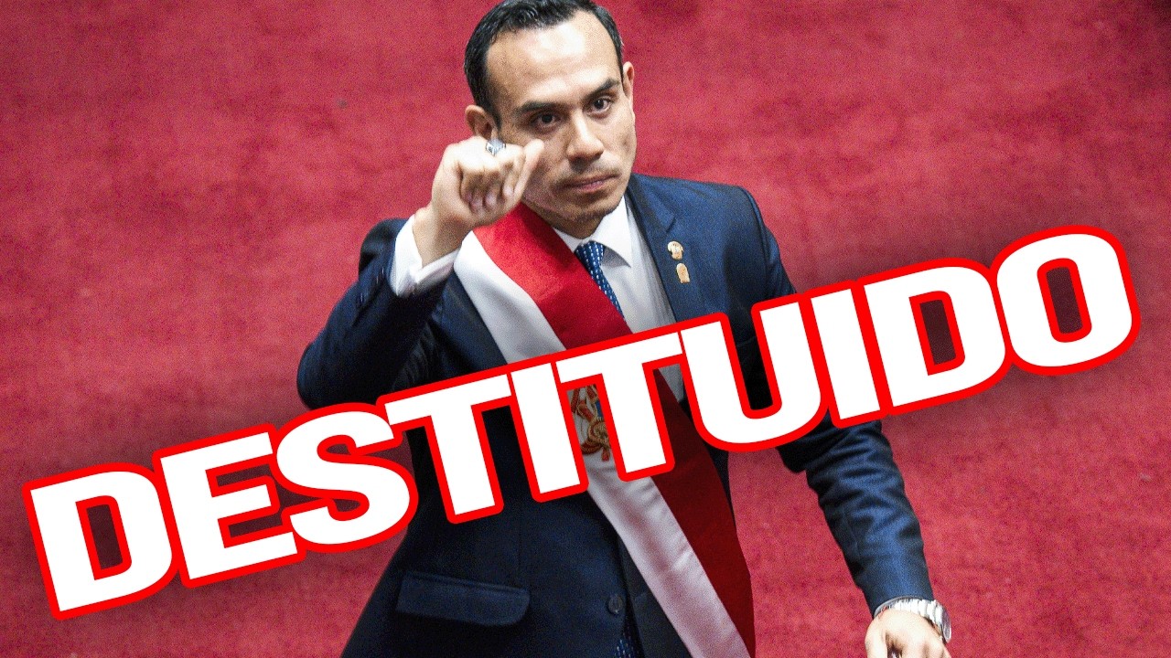 Perú DESTITUYÓ a su PRESIDENTE: qué pasó en el Congreso y quién asume ahora