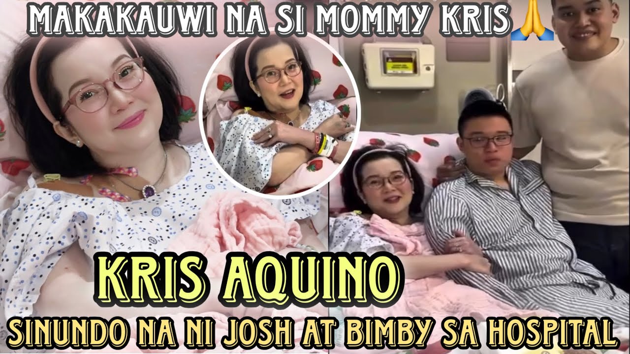 Kris Aquino magaling na finally makakauwi na sa bahay kasama ng mga anak Josh at Bimby| Miracle🙏🙏🙏