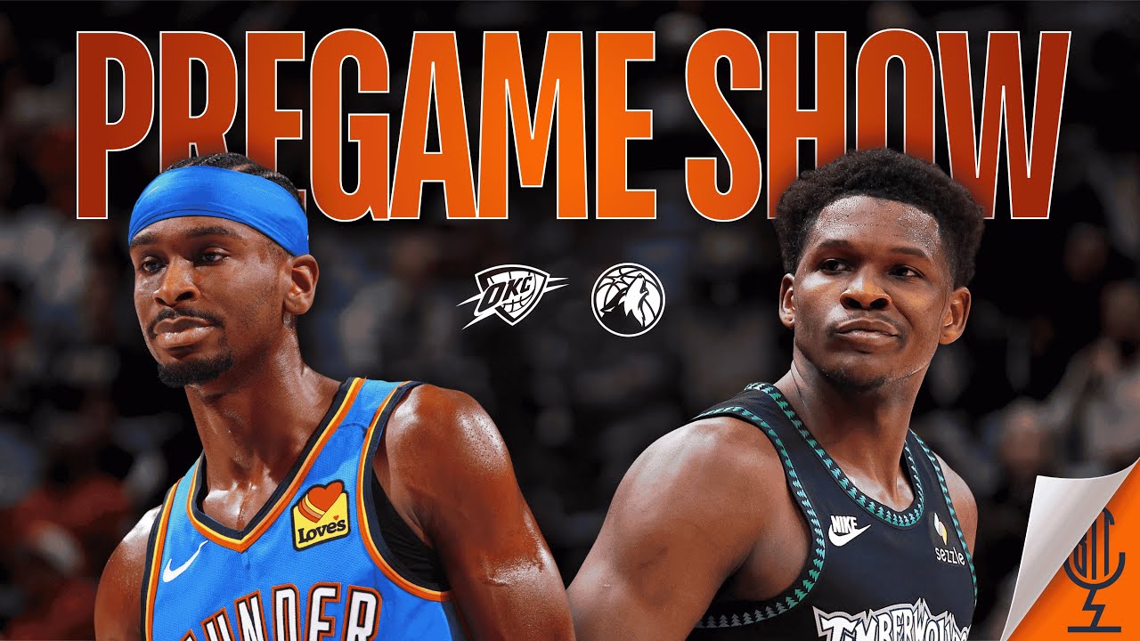 SGA vs Anthony Edwards Headlines Thunder-Timberwolves Matchup!