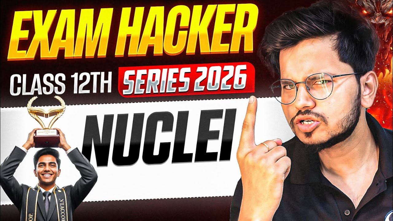 Nuclie one shot Class 12th physics For Board exam 2026 || Munil sir 
