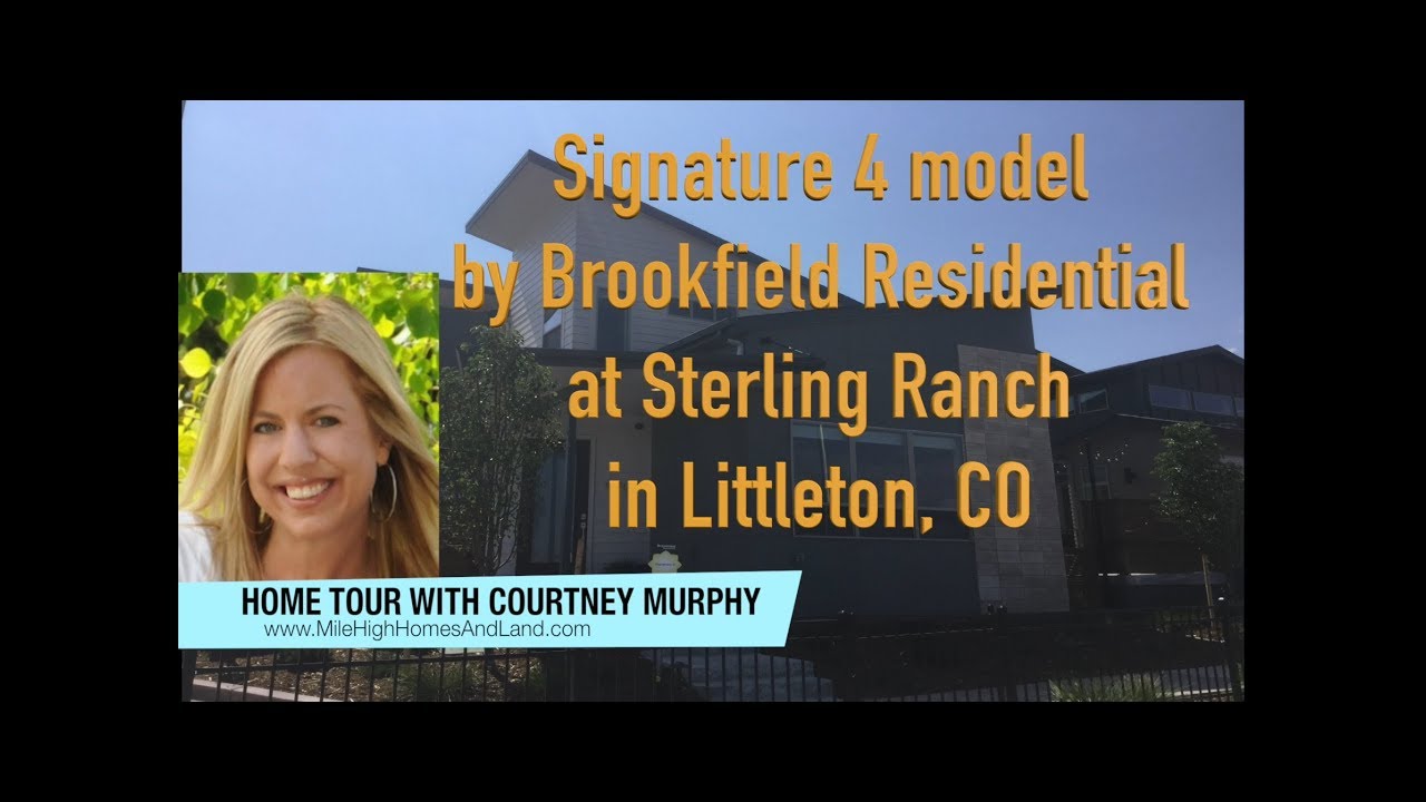 New Homes in Littleton CO - Signature 4 Model by Brookfield Residential at Sterling Ranch