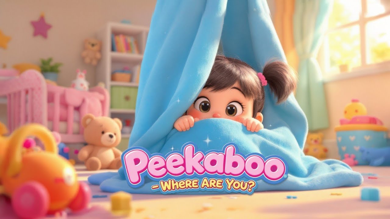 Peekaboo — Where Are You? | Fun Hide & Seek Nursery Rhyme for Kids | Bibi Boo Kids