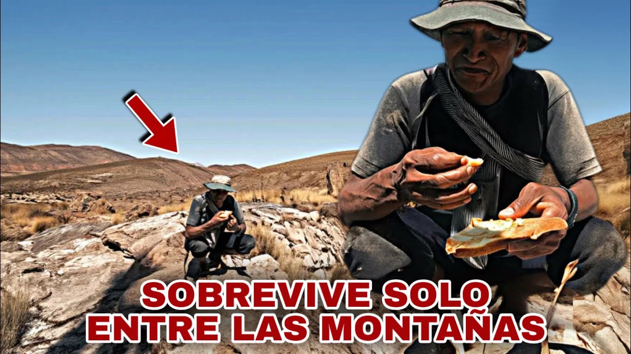 HOMBRE MAYOR Vive SOLO en medio de la NADA, en un lugar donde NADIE vive