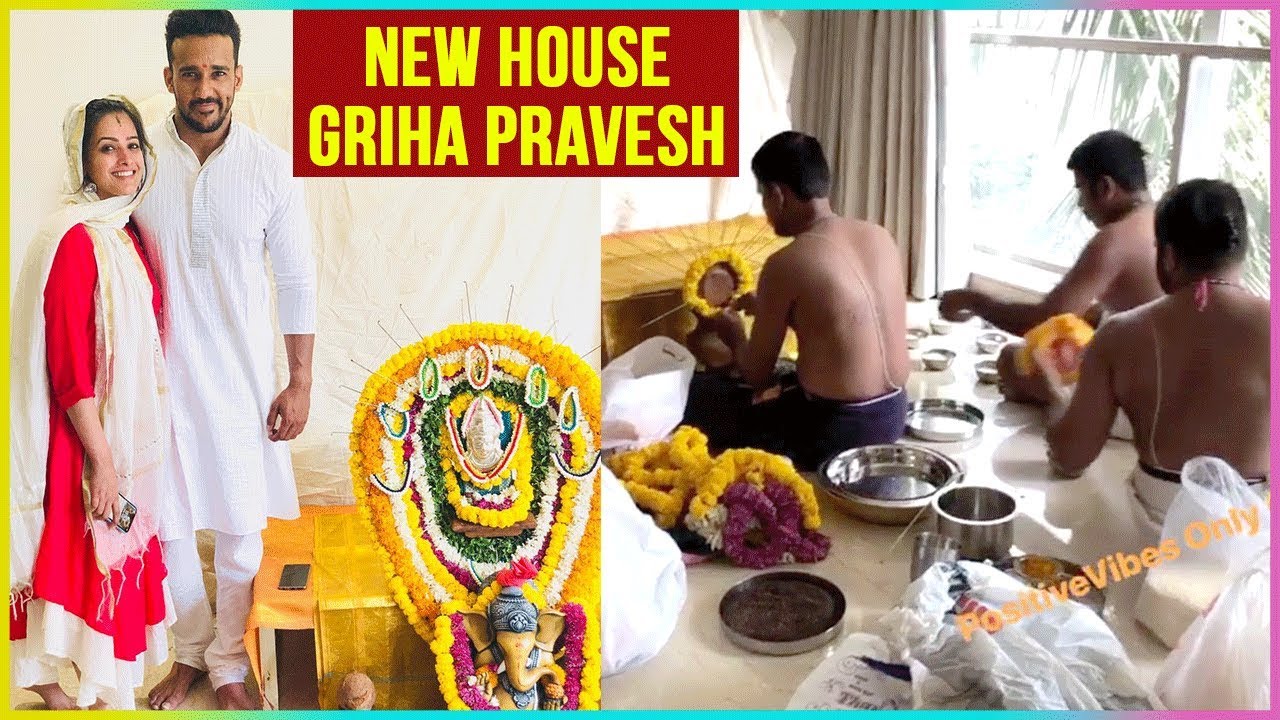 Anita Hassanandani And Rohit Reddy's NEW HOUSE Griha Pravesh