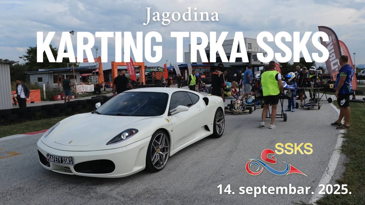 Karting trka SSKS  - Jagodina 14. septembar. 2025.(reportaža)