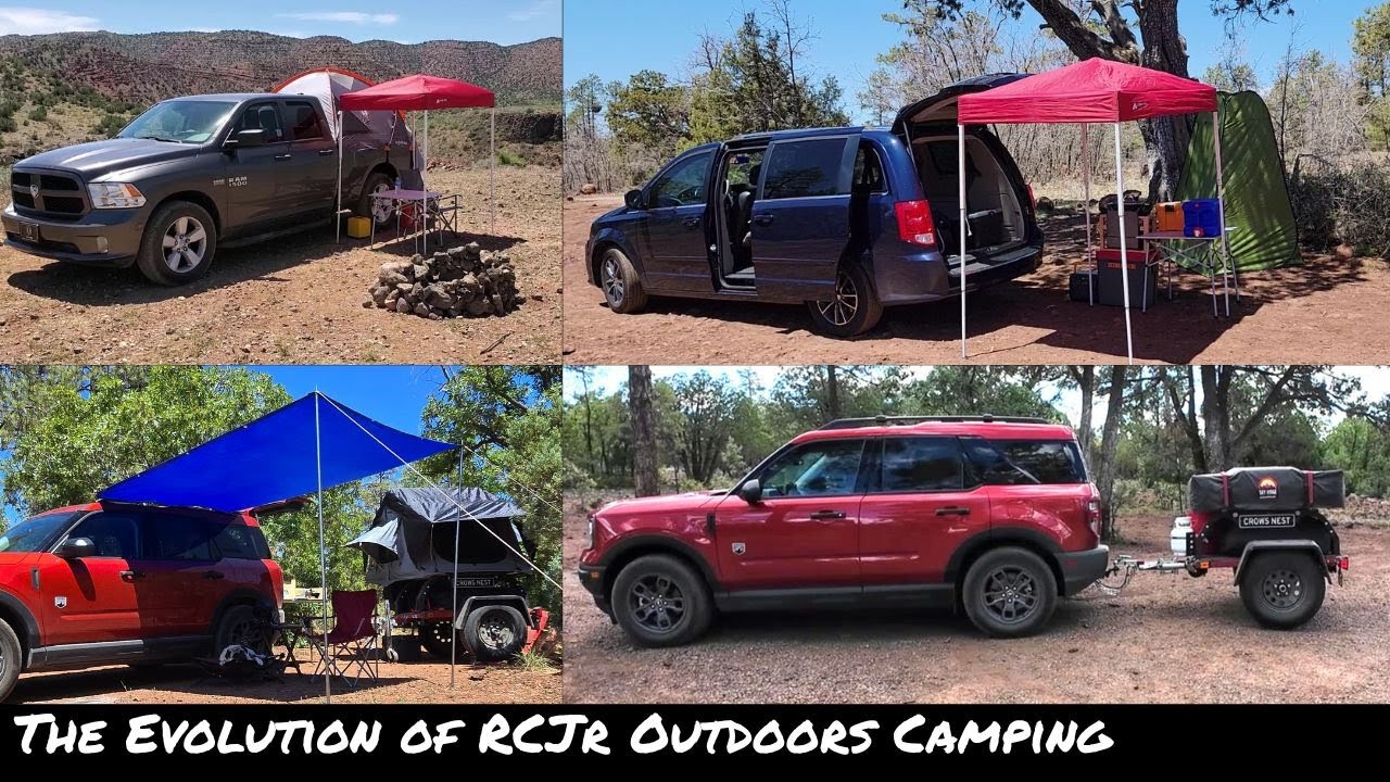 My Camp Setup Through My YouTube Time