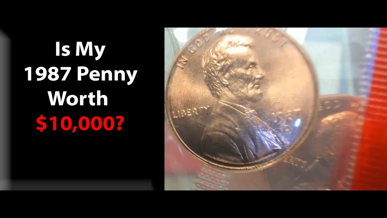Do I Have A $10,000 Penny In My Mint Set? RARE 1987 Cents!