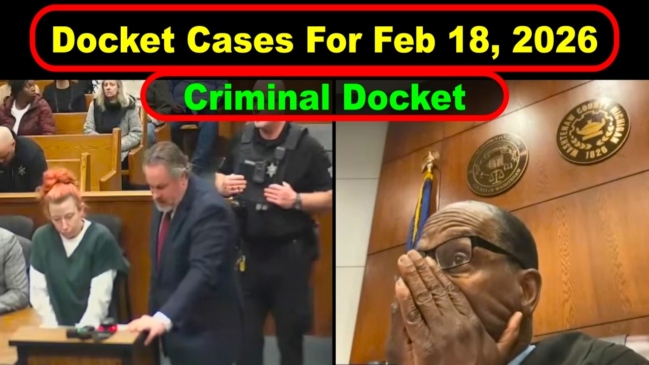Judge Simpson Docket From Feb 18th, 2026   - Vikky's Court Watch