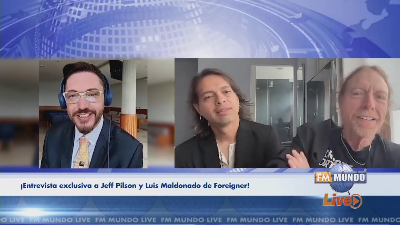 #MundofoníaRockShow I ¡Entrevista exclusiva a Jeff Pilson y Luis Maldonado de Foreigner!