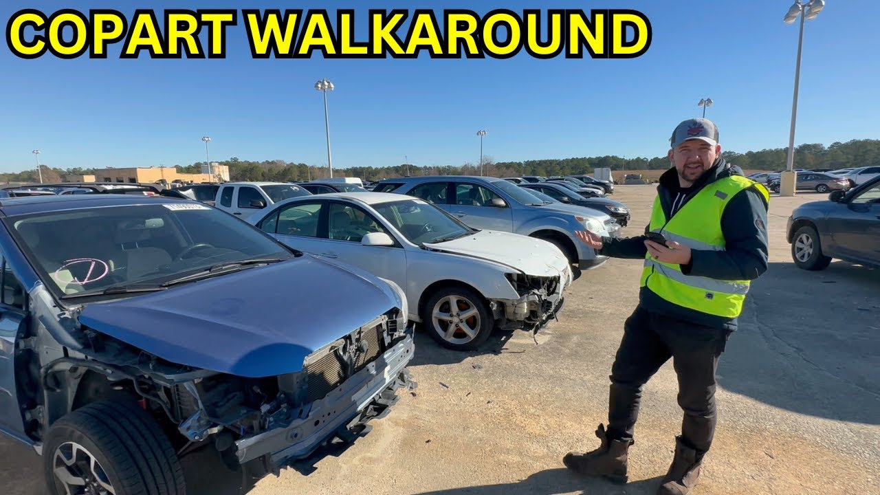 COLUMBIA COPART WALKAROUND INSIDE LOOK TO BIDDING & WINNING