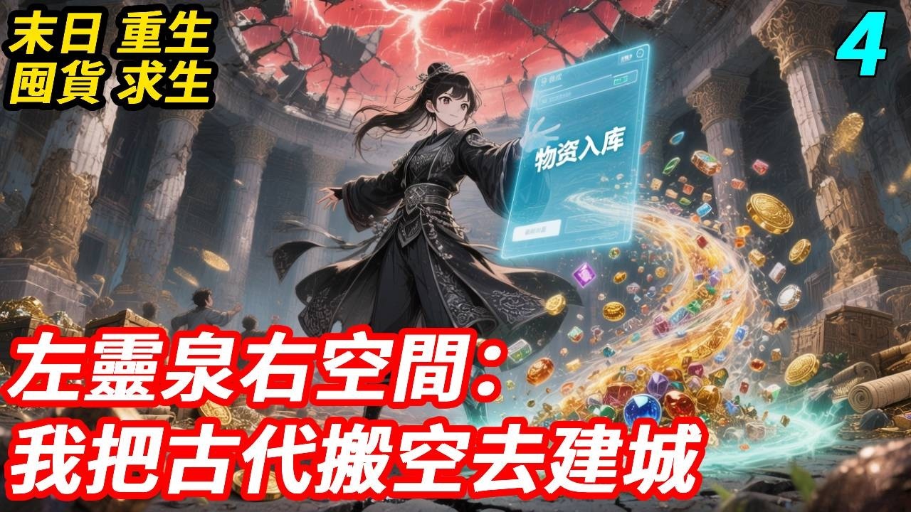 【4】前世我信錯奸人，慘遭抄家流放，家人接連慘死，我含恨而終。一朝重生，我攜簽到系統、靈泉空間與無限倉庫歸來，一路狂掃貪官污吏、姦證大戶，搬空國庫敵倉，帶家人逃荒建城，在天災末世逆天稱王！