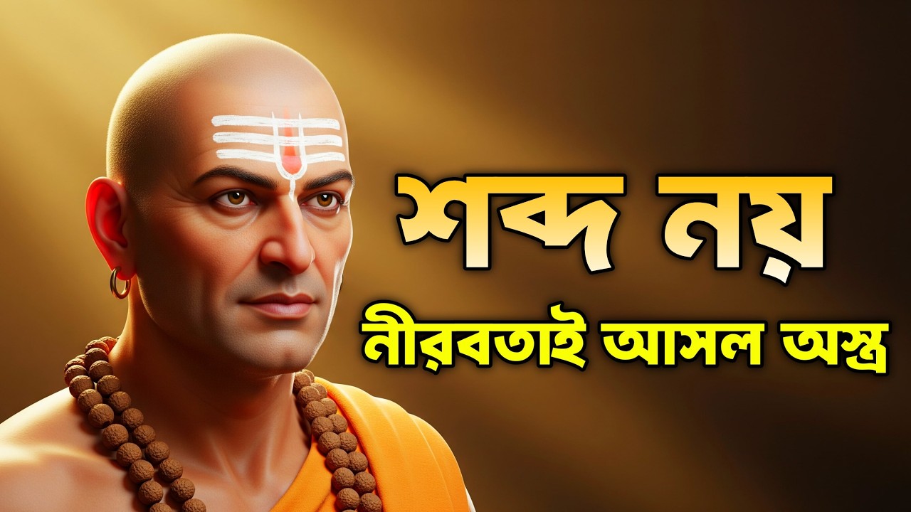 শব্দ নয় নীরবতাই আসল অস্ত্র | জীবনে সফল হতে চাণক্যের এই ৩টি নীতি মেনে চলুন |Chanakya Niti In Bengali