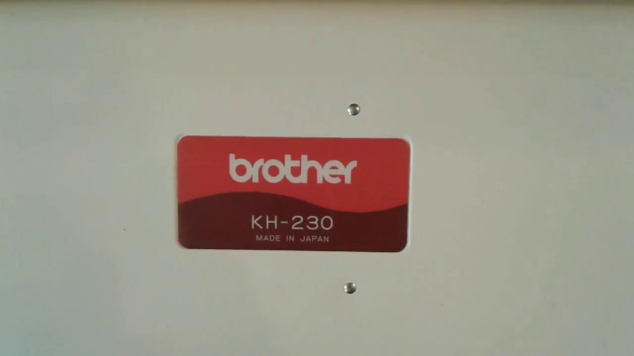 brother 230/230