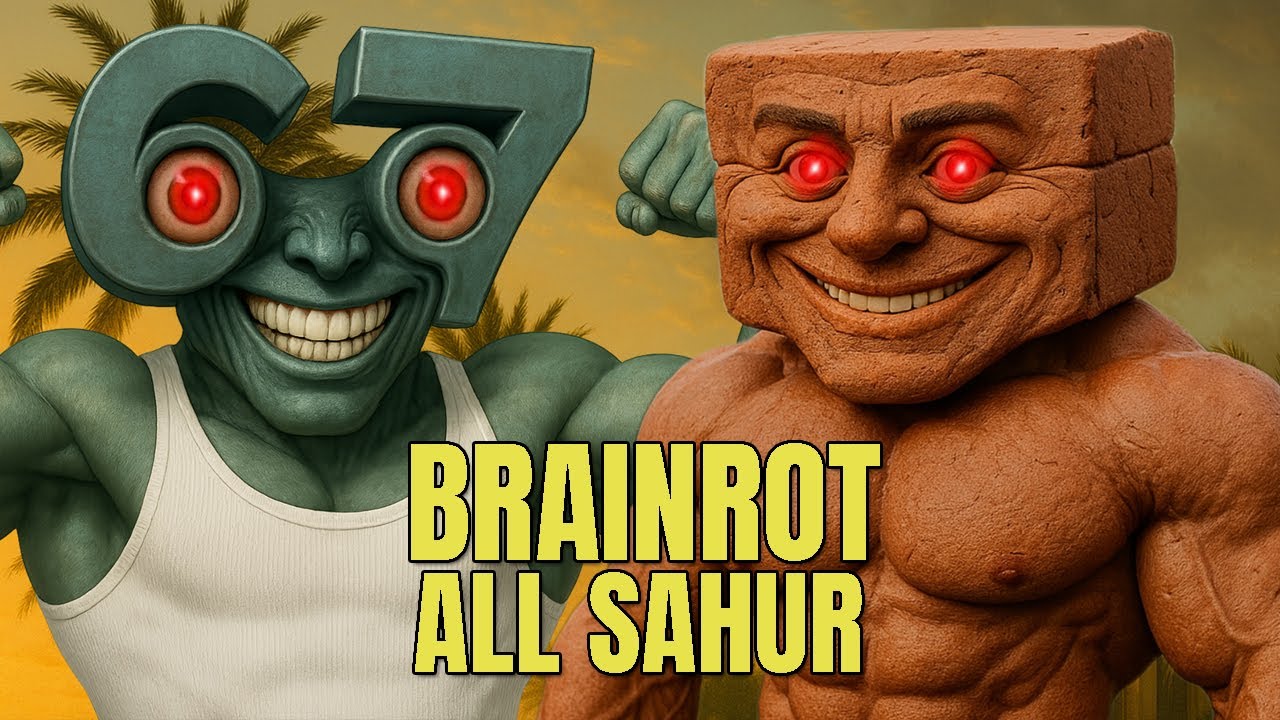 BRAINROT GIGACHADS: ALL SAHUR FAMILY 2 | Music Video Official