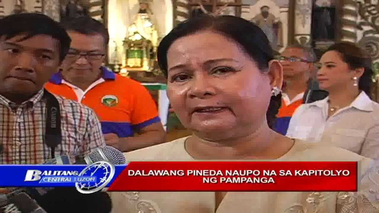 DALAWANG PINEDA NAUPO NA SA KAPITOLYO NG PAMPANGA