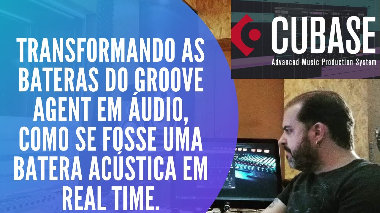 EXPORTANDO O ÁUDIO DO GROOVE AGENT EM REAL TIME.