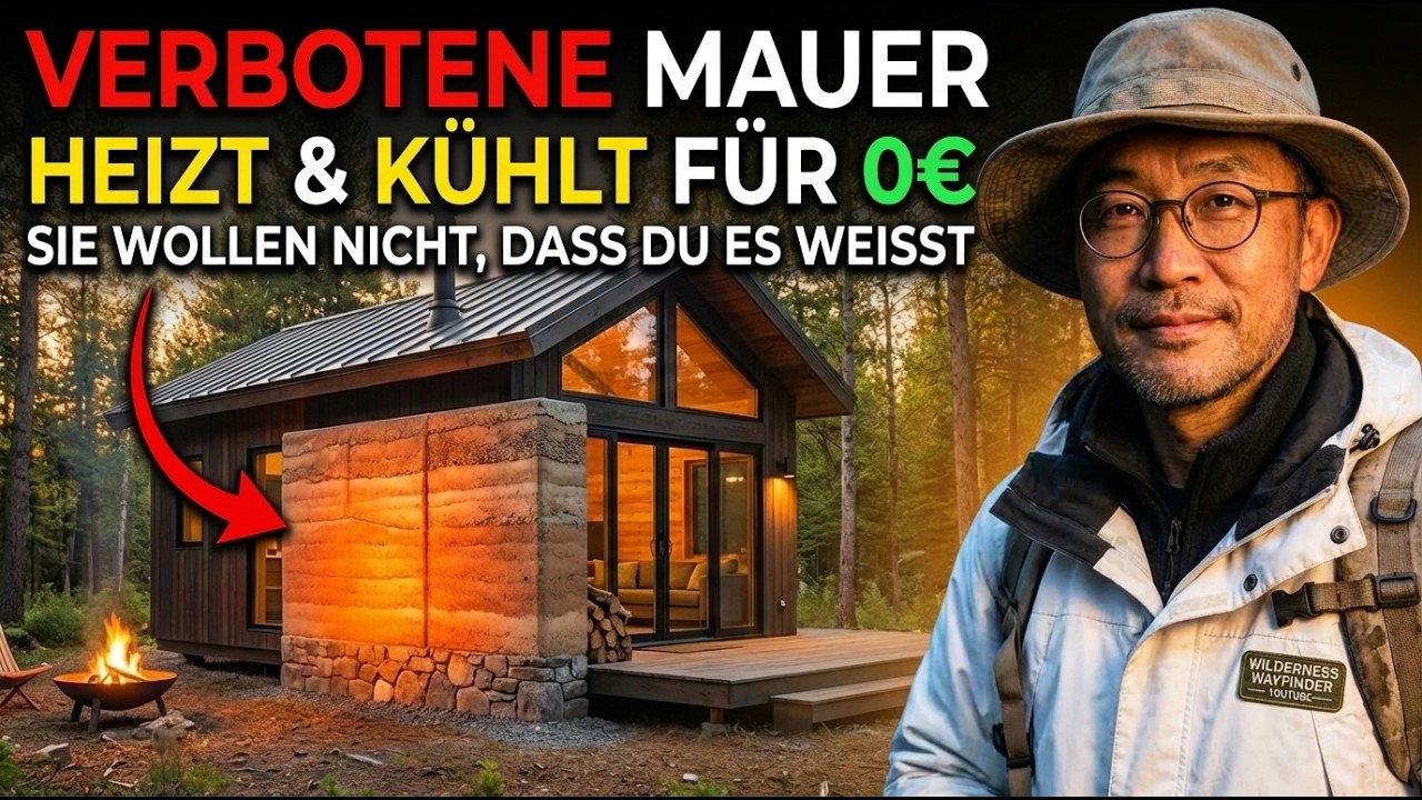 Dieses vergessene Wandsystem heizt UND kühlt Ihr Zuhause KOSTENLOS Warum wird es nicht mehr gelehrt?