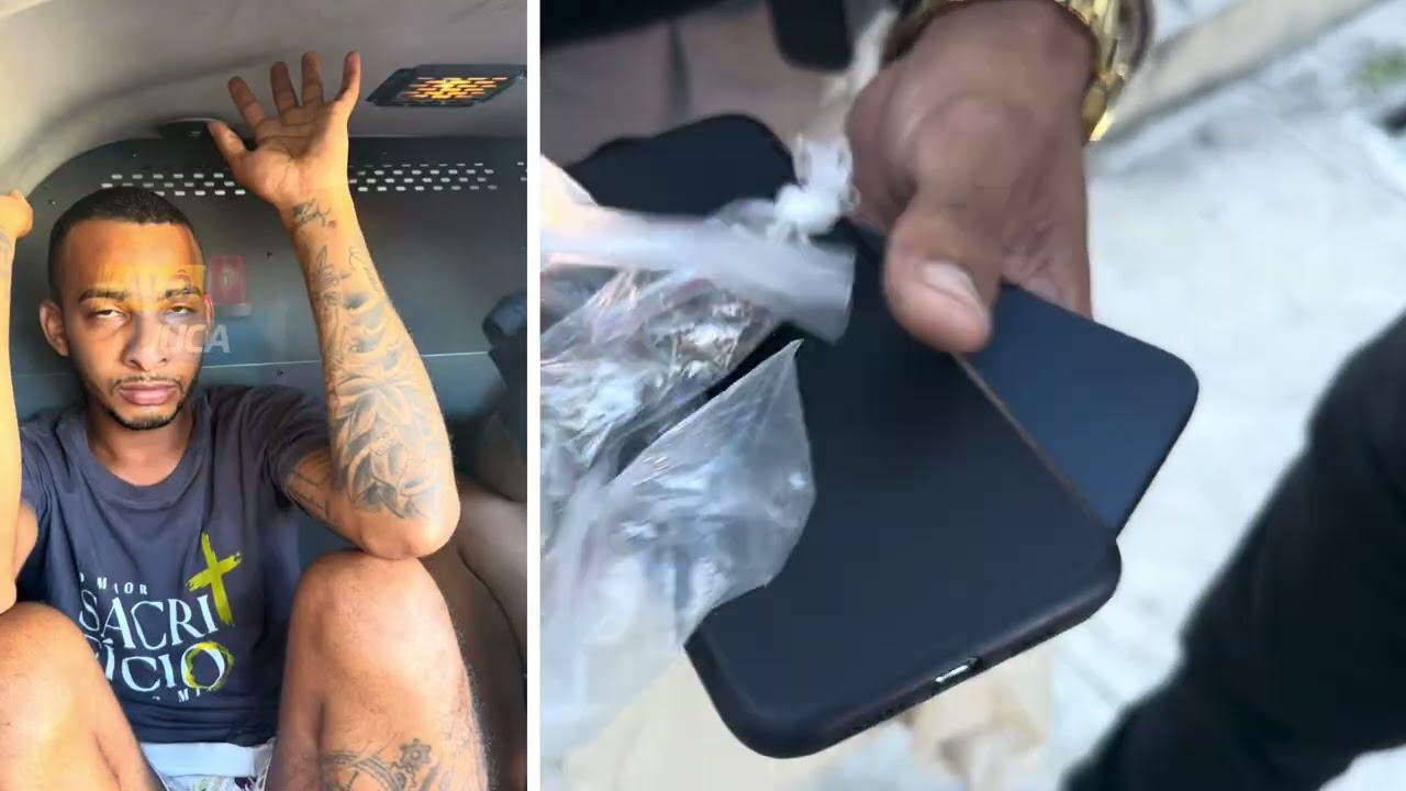 DE QUEM É A DROGA? “Praga do Egito” prende dupla na Linha 8