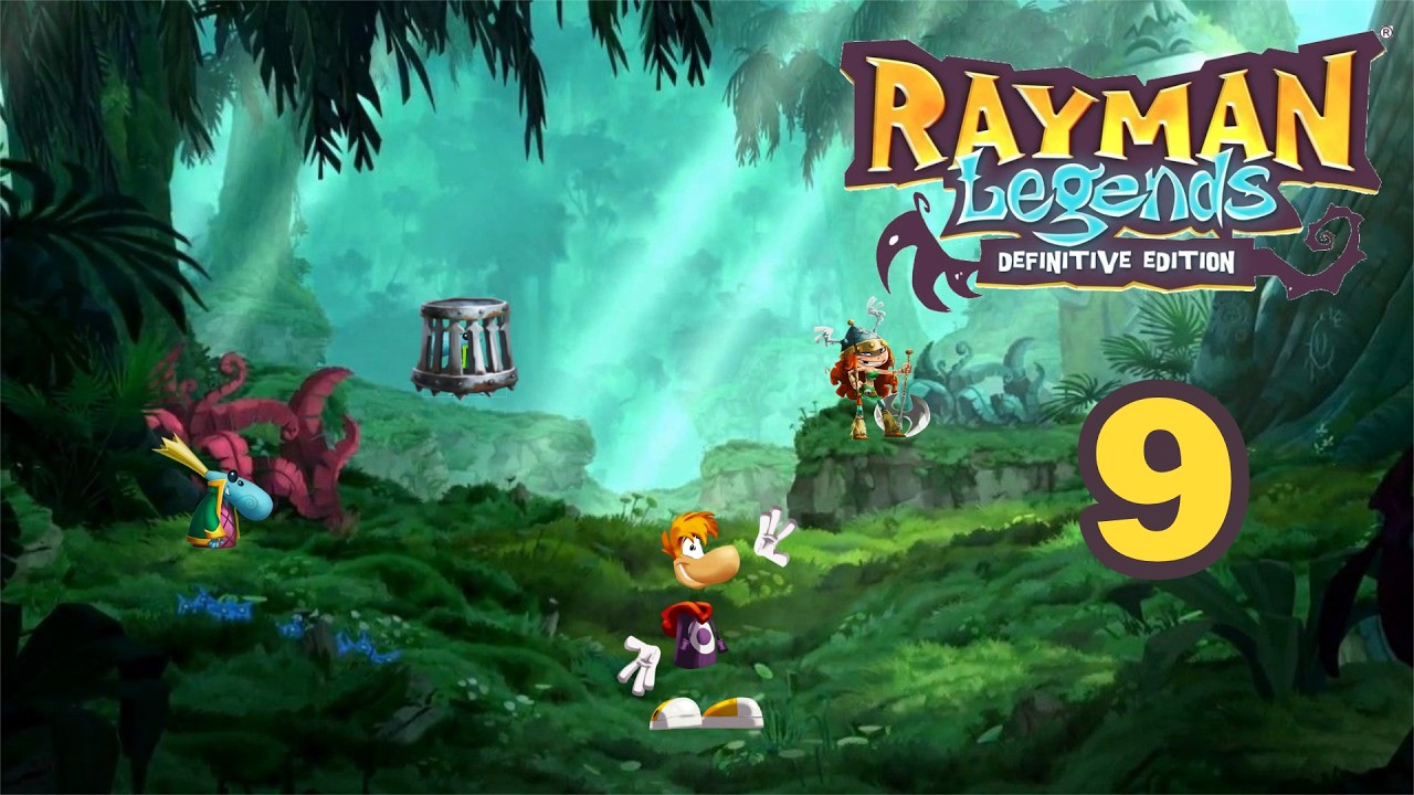 [Let´s Blind] Rayman Legends Definitive Edition Part 9 - Wir stellen uns Hulk Hogan