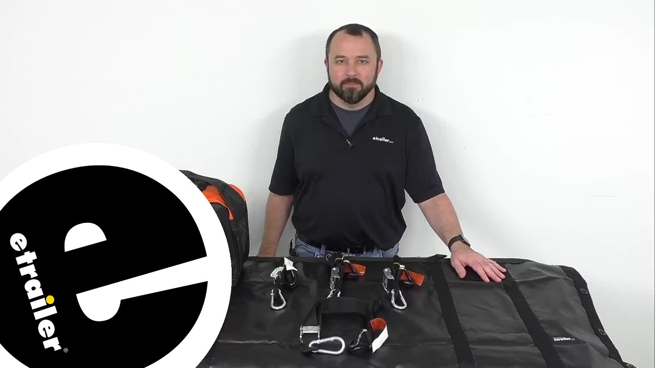 etrailer | A Closer Look at the Gladiator Waterproof Cargo Net w/ Integrated Tarp