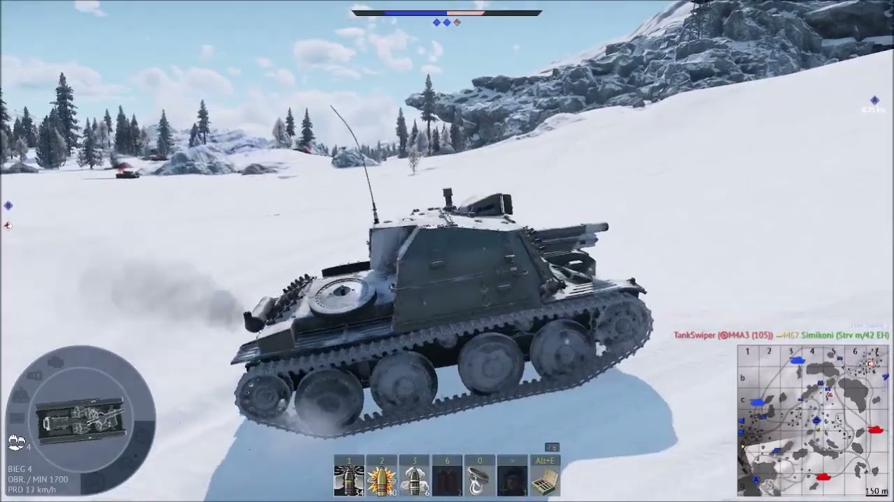 129 bitew i zbadanie Pvkv III aka Szwecki Marder 38 T i zarabianie przedostatnie WarThunder s.2 #29