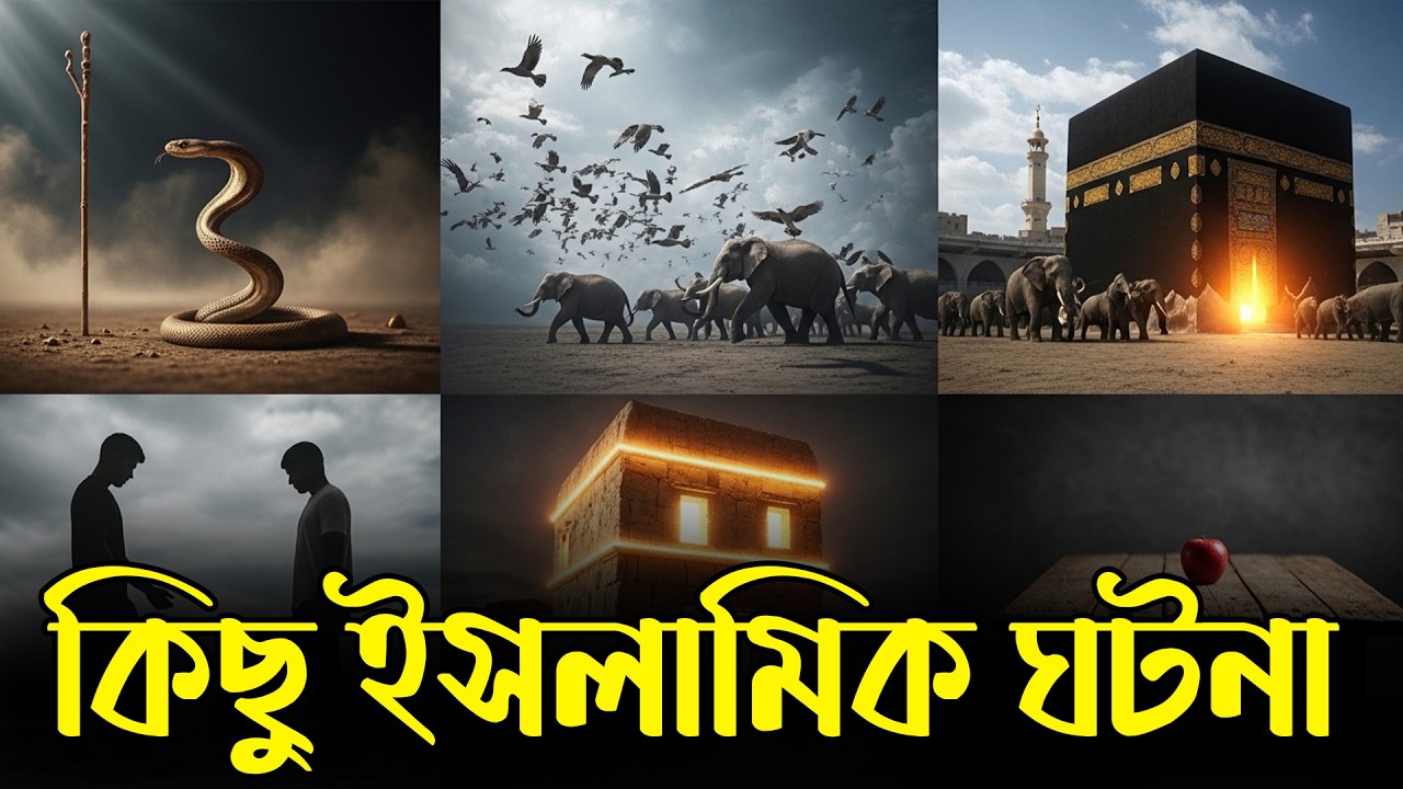 কিছু ইসলামিক ঘটনা একসাথে | বিস্ময়কর ও শিক্ষণীয় কাহিনী