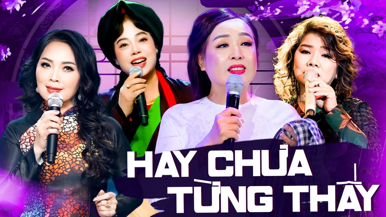 Mê Mẩn Với Đêm Nhạc Hay Chưa Từng Thấy Của Các NSND Thu Hiền, Thanh Hoa, Thái Bảo, Thúy Hường