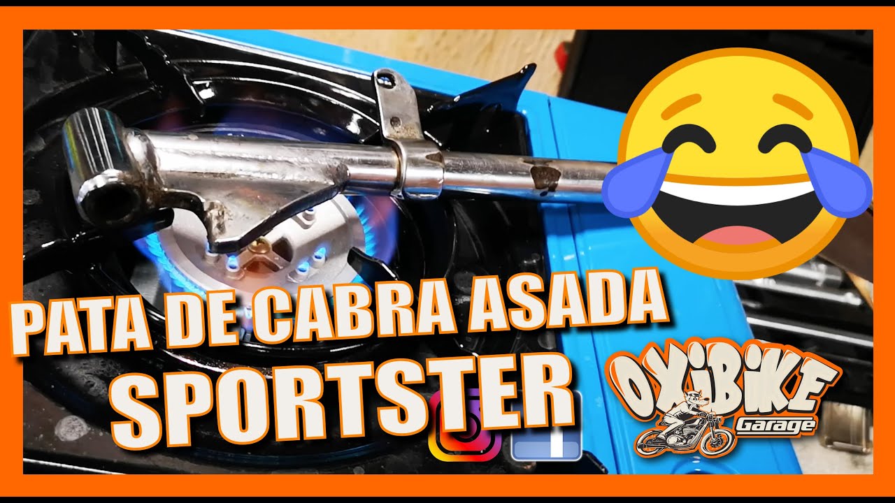 Parte 84 Reparacion PATA CABRA SPORTSTER OXIBIKE