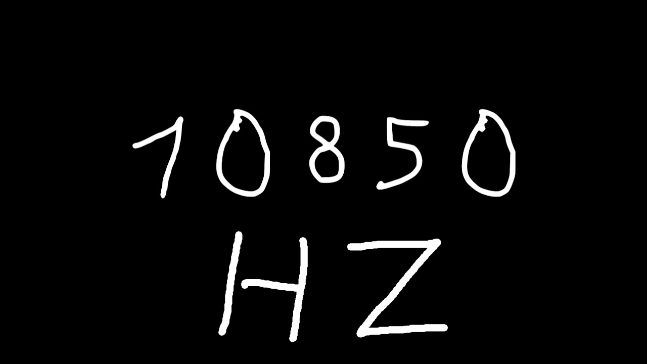 10850 hz