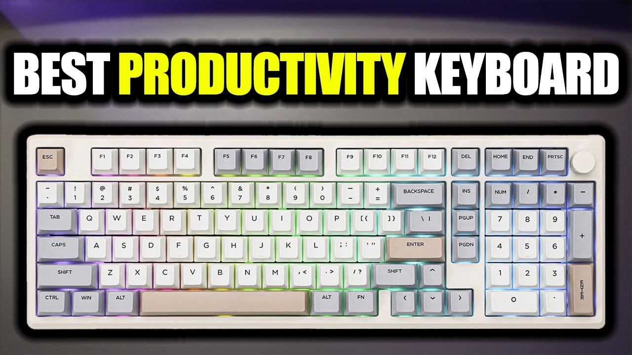 The Best Full Sized Keyboard is Only $100?! (Epomaker Galaxy100 Unboxing and Review)