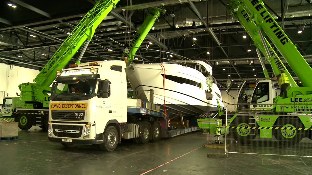 LBS2016 - The making of London Boat Show Timelapse