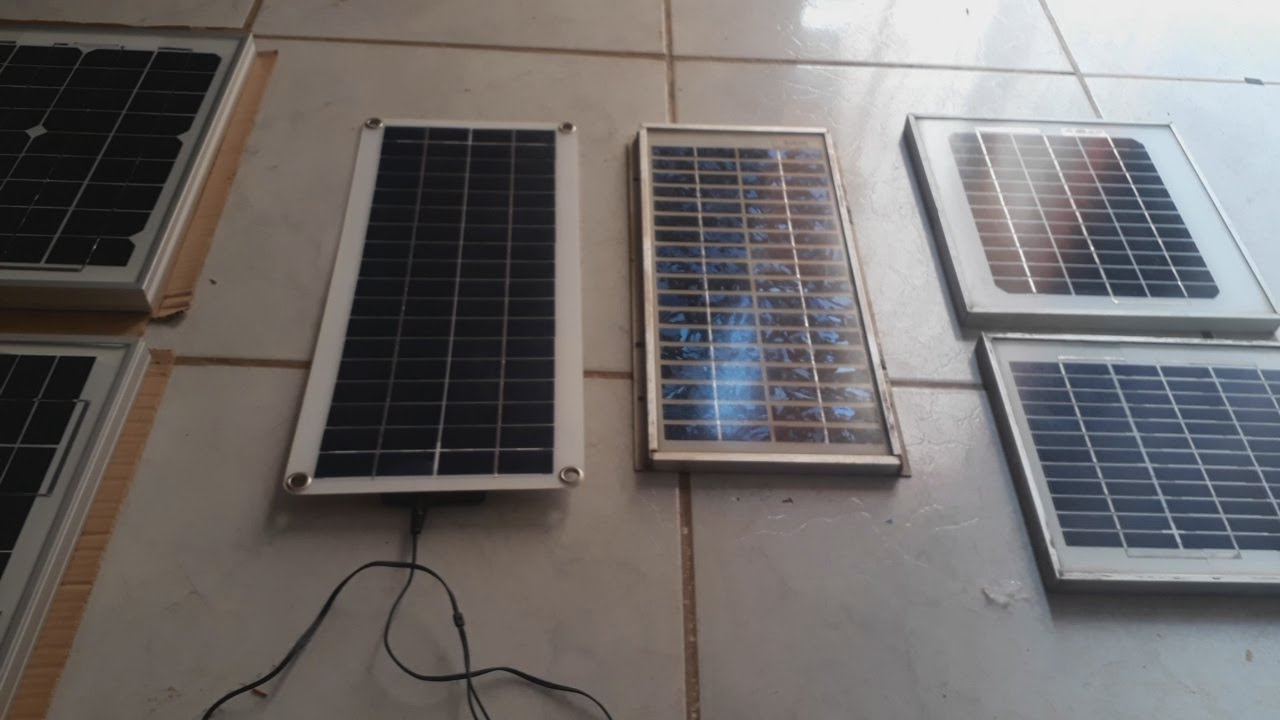 Não seja enganado ! Painel Solar fléxivel funciona? teste prátrico ! (atenção iniciantes)