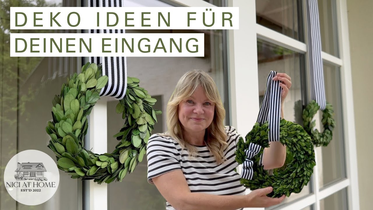 Schöne Deko Ideen für deinen Eingangsbereich