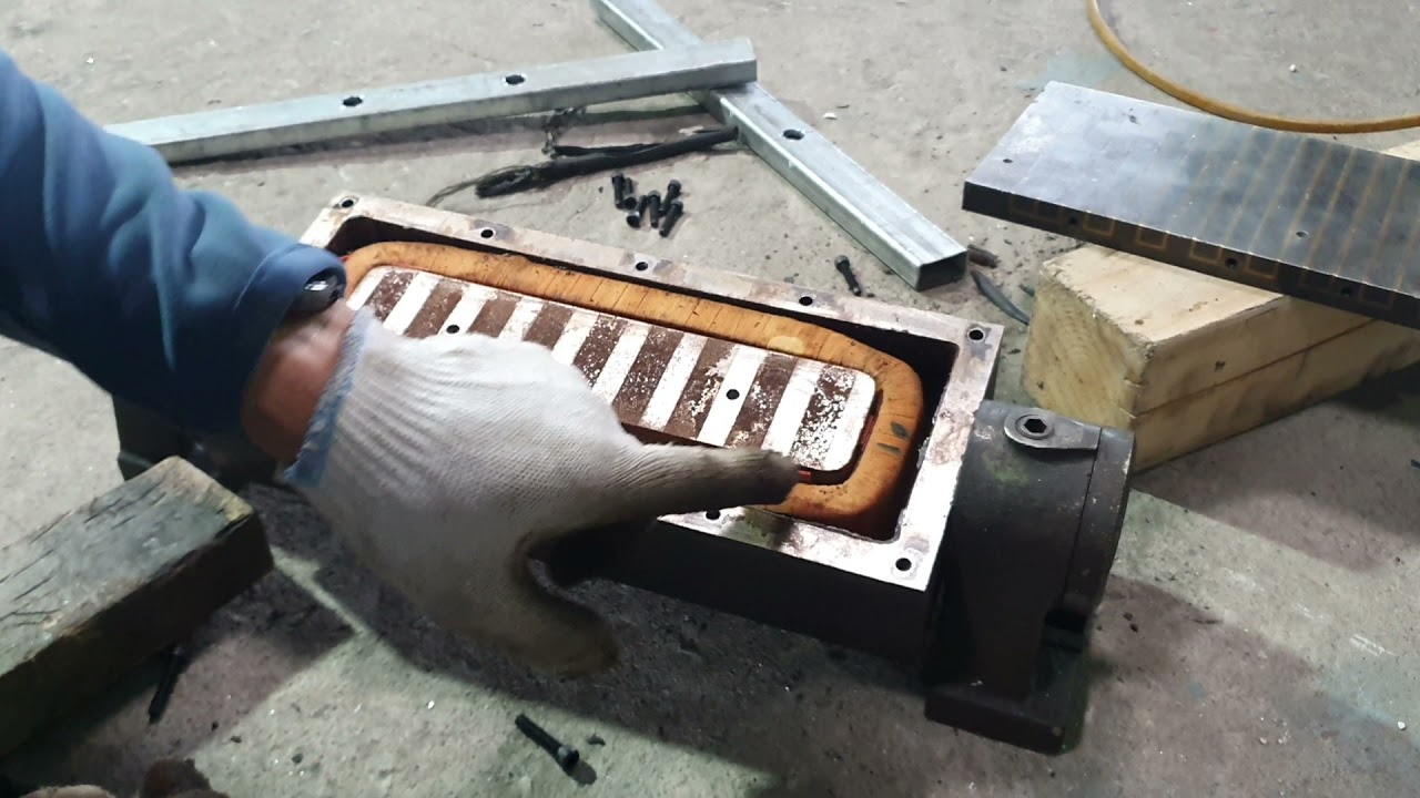 Khám phá bên trong bàn gá từ ( nam châm điện ) có gì ???