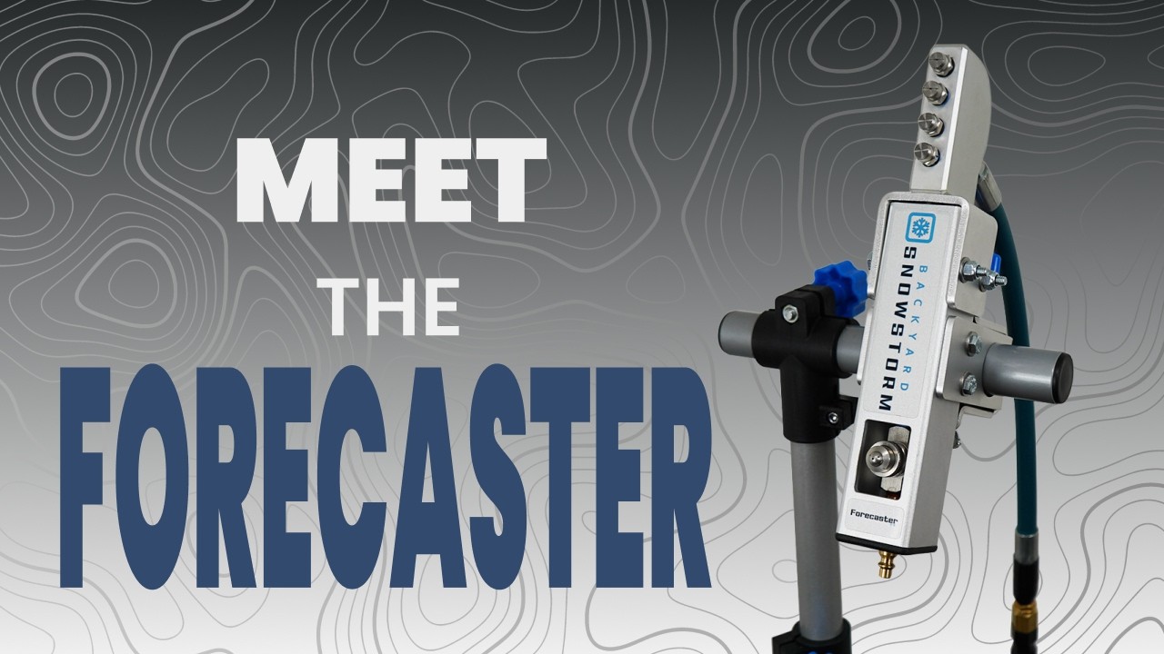 Introduction to the Forecaster Snow Gun | Backyard Snowstorm