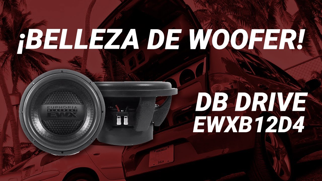 CONOCE EL  Woofer DB DRIVE EUPHORIA EWXB12D4 - Unboxing y review 🔥