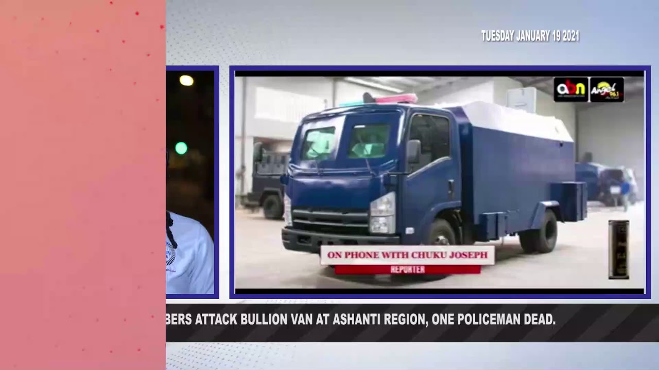 Armed Robbers attack Bullion Van at Ashanti Region,One Policeman  Dead.