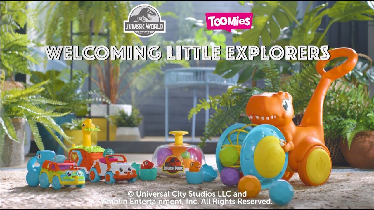 Now Welcoming Little Explorers: Jurassic World Toys by TOMY Toomies