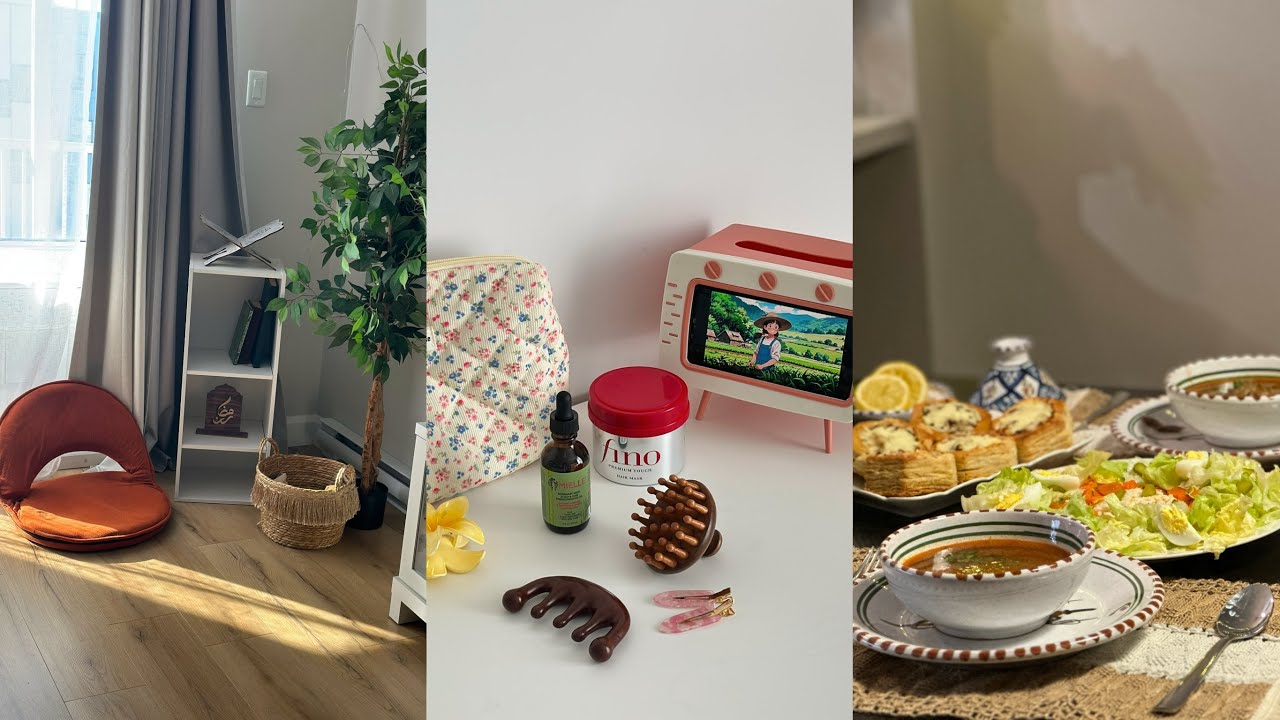 Ramadan day in my life🌙| Prayer corner & Iftar prep 🥘