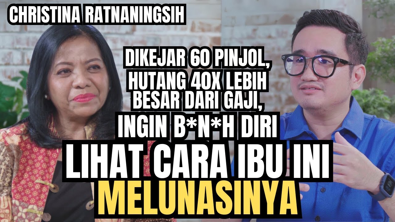 TERJERAT DARI 60AN PINJOL DENGAN HUTANG 40X DARI PENDAPATAN | Christina Solusi talks
