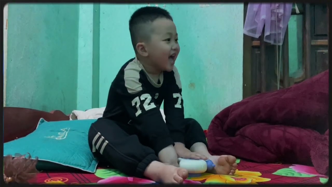 Buổi sáng gọi Tuấn Kiệt dậy chuẩn bị đi học || Lưu lại ký ức tuổi thơ của Tuấn Kiệt