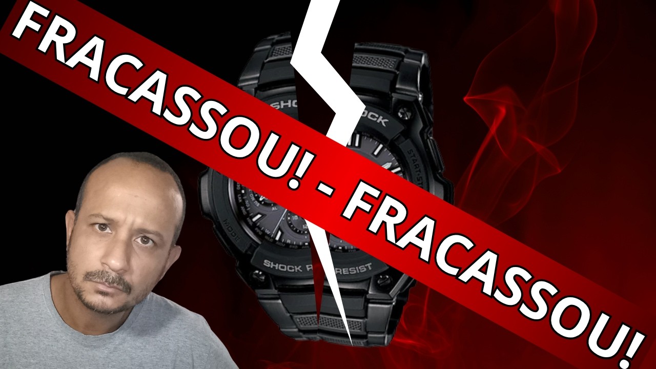 Os G-Shock que Fracassaram! Você Conhece Algum?