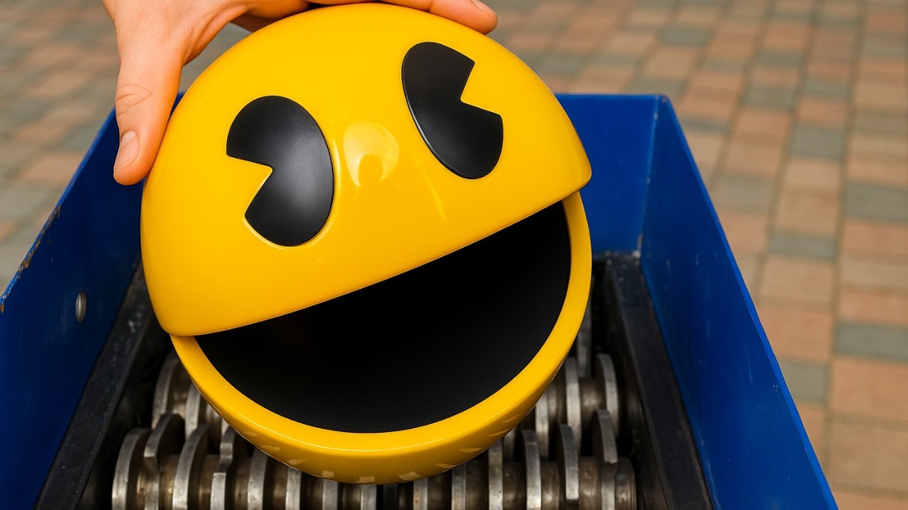 What Happens When Pac-Man Meets the Shredder?