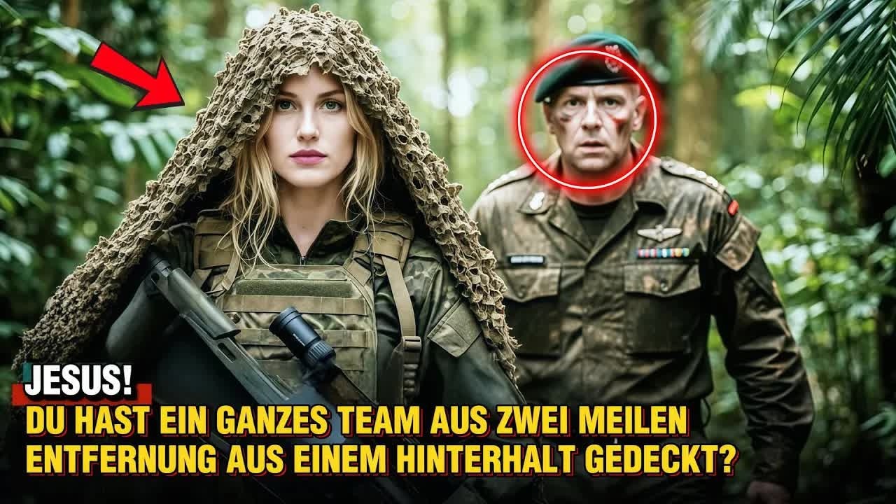 Niemand reagierte auf den SOS Ruf der SEALs – bis eine Sniperin die Stille der Nacht brach “