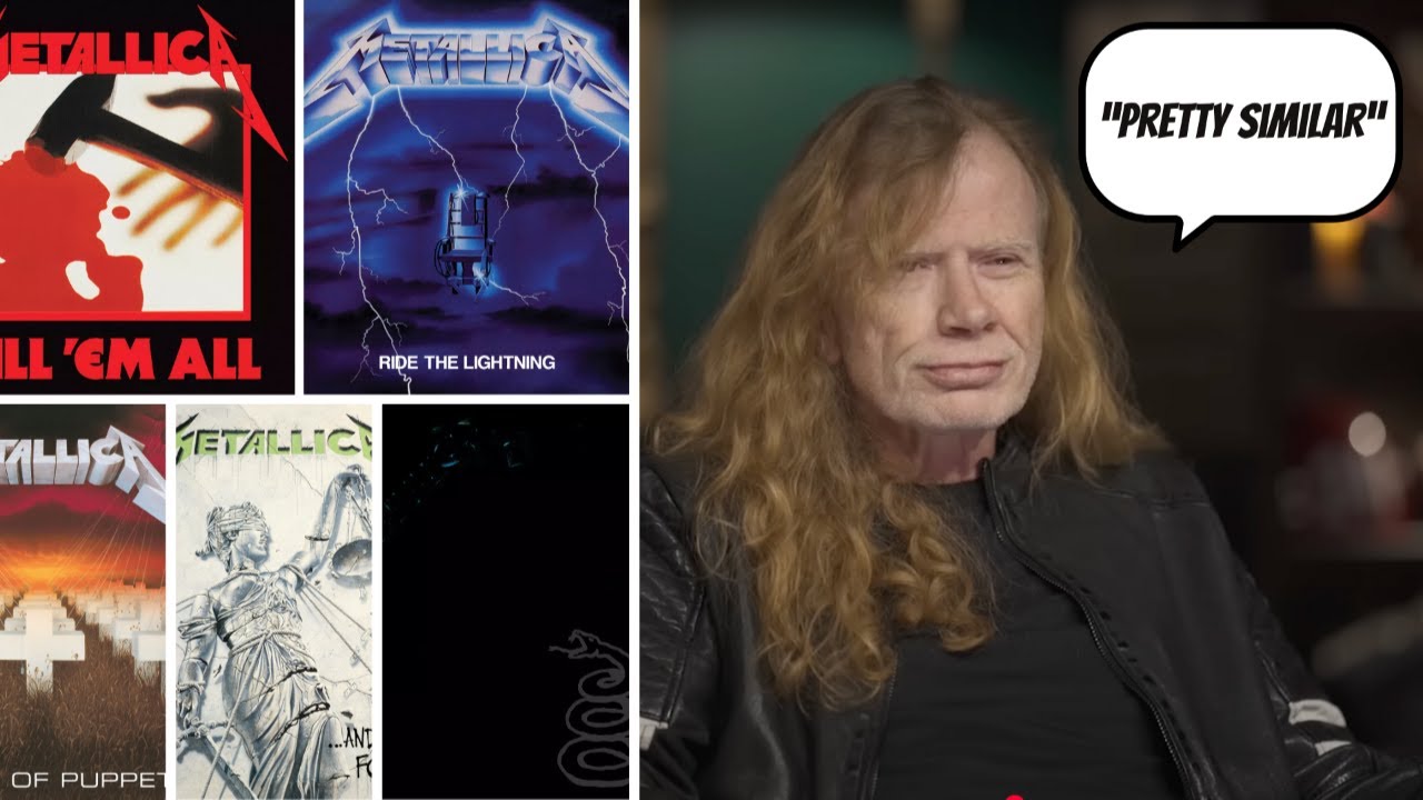 MEGADETH songs and riffs that are reminiscent of METALLICA
