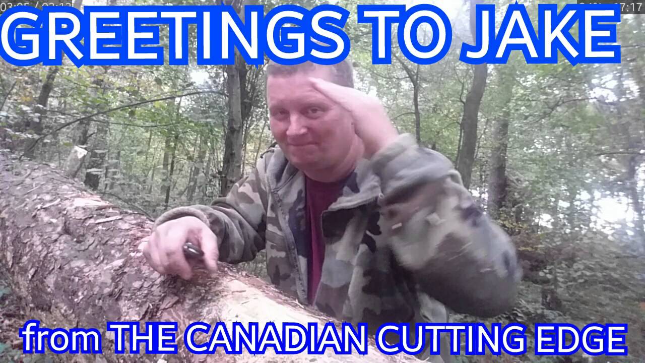 ✔GREETINGS TO JAKE from The Canadian Cutting Edge!
